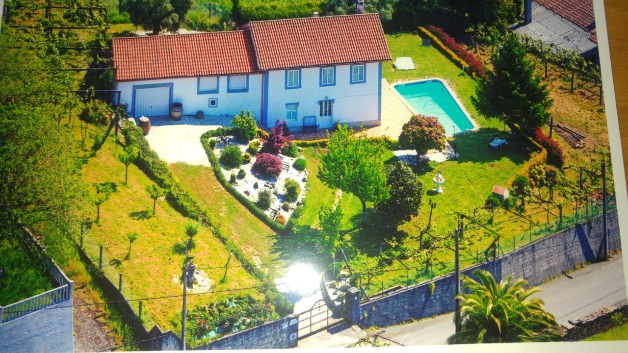 Casa Tarrío con Piscina - Santiago de Compostela Boqueixon Exterior foto