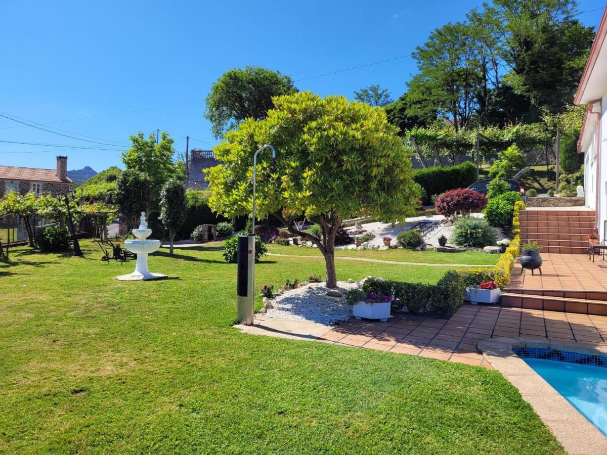 Casa Tarrío con Piscina - Santiago de Compostela Boqueixon Exterior foto