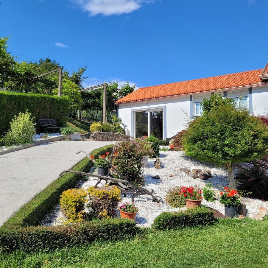Casa Tarrío con Piscina - Santiago de Compostela Boqueixon Exterior foto