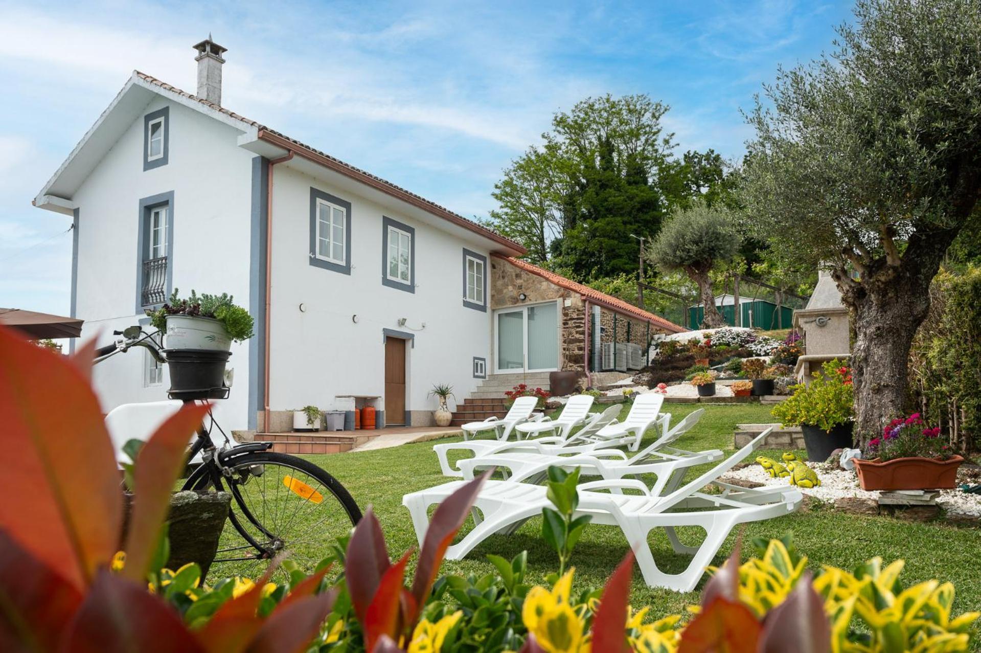 Casa Tarrío con Piscina - Santiago de Compostela Boqueixon Exterior foto