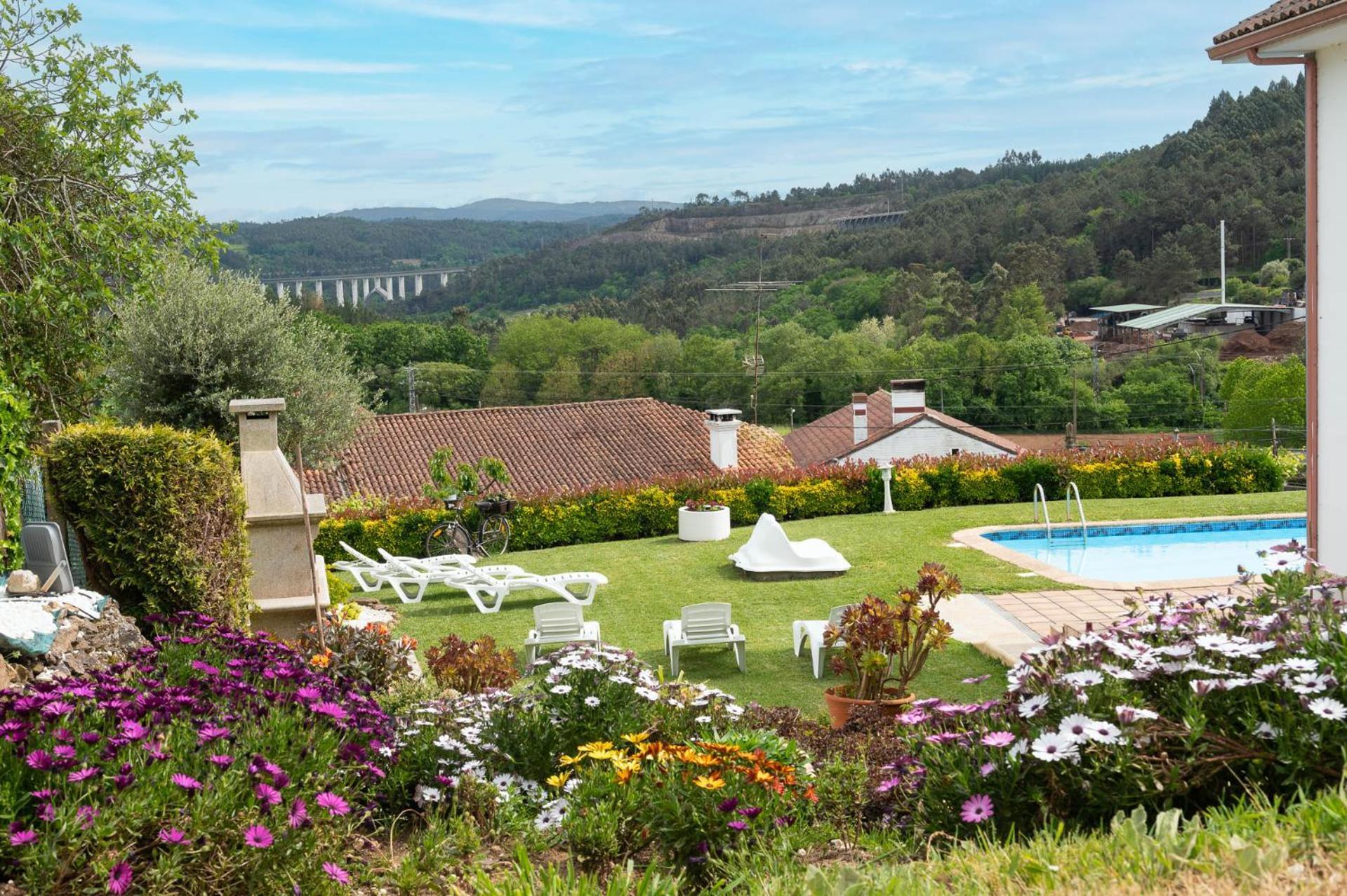 Casa Tarrío con Piscina - Santiago de Compostela Boqueixon Exterior foto