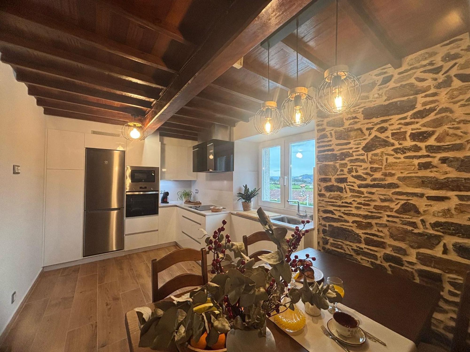 Casa Tarrío con Piscina - Santiago de Compostela Boqueixon Exterior foto