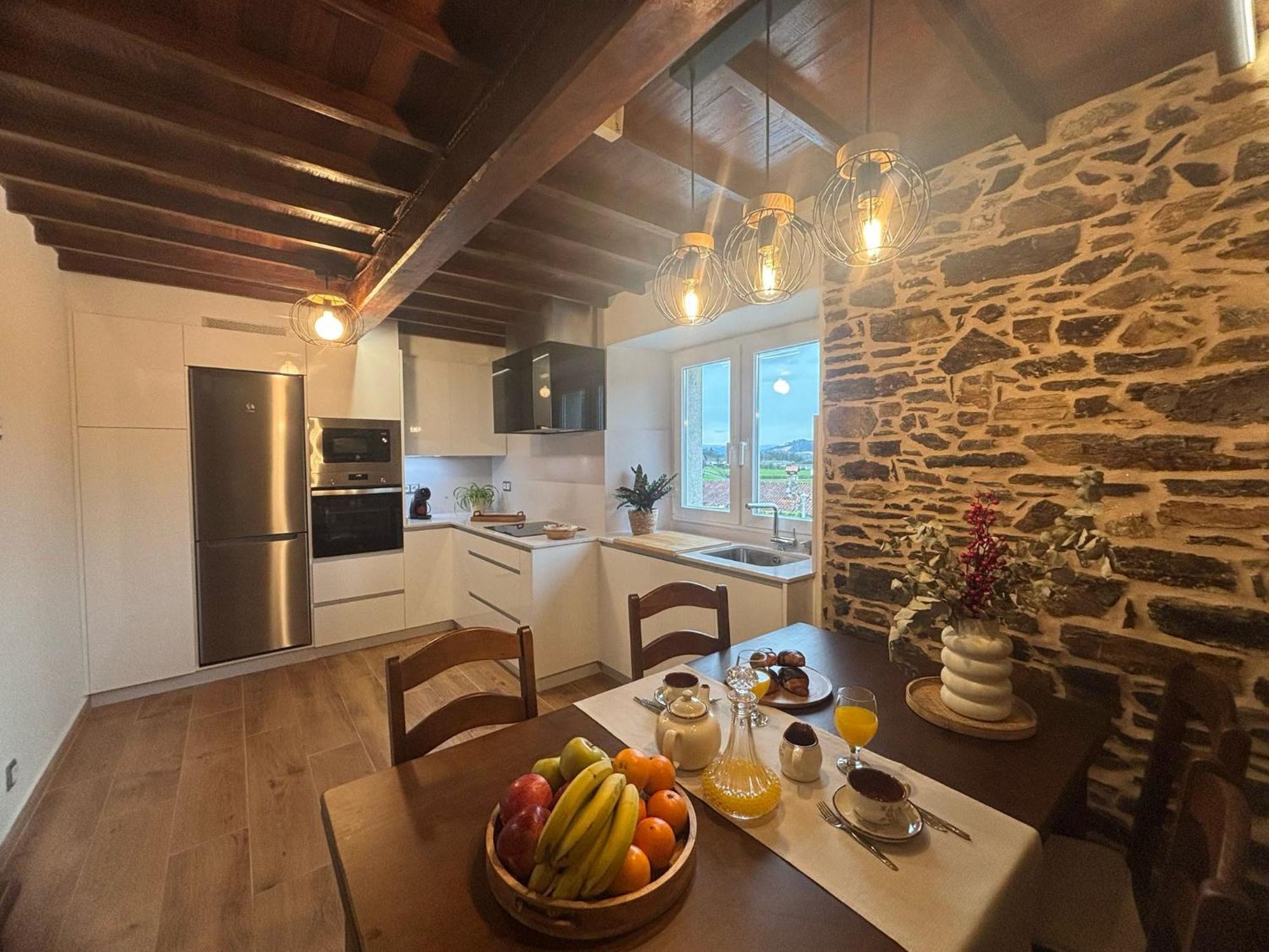 Casa Tarrío con Piscina - Santiago de Compostela Boqueixon Exterior foto